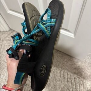 Chaco Sandals - Black and Blue